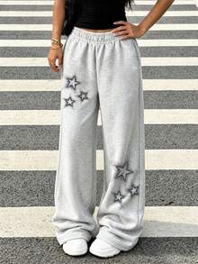 Tween Girl Casual Sweatpants, Soft Skin-Friendly, Durable And Versatile, Children's Sports Long Pants - Light Grey - View 1