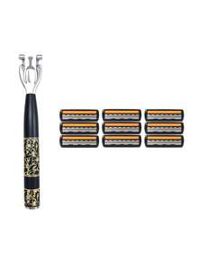 31Pcs,Razor Blade,Razors For Men,Tools For Men,Value Pack,Face Grooming - A - View 8