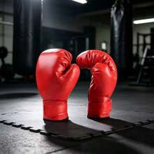 1 Pair Professional Boxing Gloves For Adults And Kids, Suitable For Boxing, Sanda, Taekwondo And Other Combat Sports Training, Also For Punching Bag Training, Ideal For Children Or Adult Beginners. Features Full Protection Design To Effectively Protect Hands And Reduce Impact Force On Opponents Or Training Equipment - Multicolor - View 6
