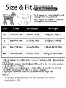 Hooded 4-Legged Pet Raincoat With Clear Visor, Waterproof Fabric, Detachable Tail Cover, Day & Night Reflective Strips, Built-In Back D-Ring For Leash, Cartoon Rain Jacket For Small Medium Dogs & Cats, All Season - Green - View 3
