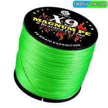 YACUMA Polyethylene Material Wear-Resistant 9X Strand Braided PE Line 500M-546YDS Suitable For Deep Sea, Boat Fishing, Lure Fishing And Various Fishing - Green - View 13