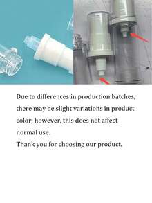 1/2pcs Plastic Lotion Bottles With Pump Head And Nozzle, Suitable For Essence, Foundation, Skincare Samples, Convenient Travel-Friendly Refillable Cosmetic Containers For Moisturizing And Product Testing - Multicolor - View 10