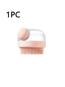 1pc Silicone Scalp Massager & Shampoo Brush - Multi-Function Shampoo Brush With Dispenser - Fragrance-Free Battery-Free Hair Cleaning Tool, Gentle Cleansing & Detangling For Most Hair Types - Multiple Styles - View 15