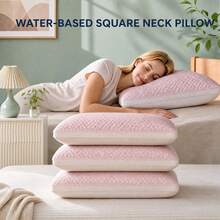 Ergonomic Neck Pillow, Even Support Sleep Pillow, Relieves Neck Pressure, Suitable For Multiple Sleeping Positions, Applicable For Airplane, Car, Bus, Train, Office, Camping And Long-Distance Flight Sleep - Cooling Pillow - View 3