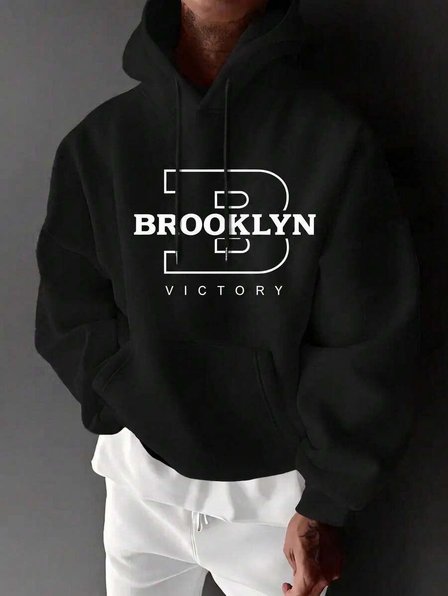 Men Hoodies - Black - View 1