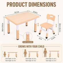 Table And Chair Set - Natural Edge Maple Top - View 3
