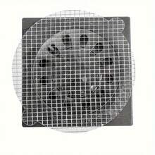 5pcs Disposable Shower Drain Hair Catcher Stickers, Round Peel-Off Drain Filter Mesh With Pull Handle, Bathroom Sink Hair Catcher Anti-Clogging Accessory - Multi-color - View 4