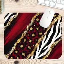 1pc Luxury Animal Print Patchwork Desk Mat, Multi-Purpose Vanity Table Protector, Nail Art Mat, Large Desktop Mouse Pad For Women Bedroom & Gaming Desk, S/M/L/XL - View 17