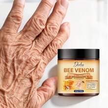 200g Bee Venom Hand & Foot Moisturizing Cream, Gentle Ingredients, Deep Hydration, Smooths Rough Skin, Suitable For Extremely Dry, Cracked And Rough Skin - Honey - View 12