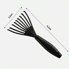 1PC Transparent Scalp Hair Oil Applicator Comb, Visible Liquid Reservoir + Roller Metal Teeth Liquid Dispensing Comb (Liquid Not Included), Suitable For Hair And Beard Care, Unisex Hands-Free Essential Oil Massage Comb, Hair Styling Accessory Tool, Travel Essential - Multicolor - View 10