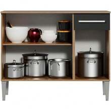 Kitchen Cabinets - Brown/black - View 3