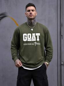Men T-Shirts - Army Green - View 4
