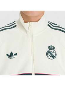 Adidas Jaket Olahraga Pria REAL OG2 TT Kerah Tegak Rajut Jaket Kasual KG2971 - Gading - View 6