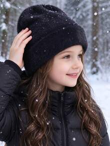 1/2 Pcs 8-16 Years Old Plush Bucket Hat, Plush Earflap Hat, Suitable For Autumn/Winter Daily Wear, Unisex Teen Style, Best Gift - Multicolor - View 3