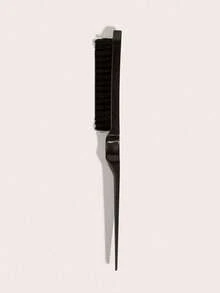 1pc Hair Styling Tool: Edge Control Brush, Ponytail Comb, Detangling Wet Hair Brush, Suitable For Multiple Hairstyles, Portable - Multicolor - View 5