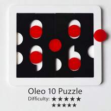 1 Buah Puzzle Jigsaw 29, Level 10 Puzzle Asah Otak Akrilik Sangat Sulit, Permainan Tantangan Logika, Dekorasi Permainan Pikiran di Meja, Hadiah Puzzle Penghilang Stres untuk Dewasa & Kolektor Puzzle - MultiWarna - View 10