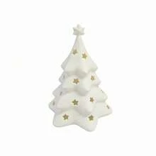 Christmas Tree-Shaped Lampshade, Night Light Lampshade, Holiday Decoration, Star-Shaped Hollow Ambient Lampshade, Simple 3D Printed Christmas Tree Lampshade, Creative Desktop Ornament For Bedroom - Christmas Tree Lampshade - View 3
