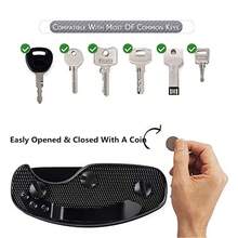 Smart Keychain Portable Fashion Metal Key Organizer - Compact Key Holder For 2-6 Keys, Minimalist Design, Suitable For Daily Commute, Key Wallet Organizer - Key Organizer - View 9