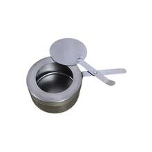 1/2pcs Stainless Steel Buffet Fuel Container, Alcohol Stove Fuel Tank With Safety Extinguishing Lid, Suitable For Buffet, Catering, Hot Pot (Fuel Not Included) - Multicolor - View 11
