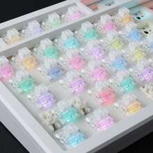3-Pin Dustproof Hot Swappable White Mechanical Keyboard Switches, 30/50/90 Pcs Available, DIY Custom Keyboard Replacement Parts - View 6