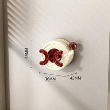 1pc Strong Adhesive Hook Fixator No-Drill Kitchen Outlet Plug Suction Cup Wall Mount Power Socket Holder - View 5