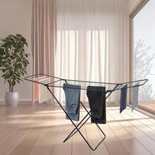 Telescopic Clothes Drying Racks - noir - Voir 5