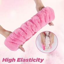 1pc Pink Fluffy Steering Wheel Cover, Suitable For Girls And Women, Winter Warm Faux Wool Plush Soft Comfortable Non-Slip Universal 15-Inch Car Steering Wheel Protector, Cute Car Interior Accessory - Pink Steering Wheel Cover - View 8