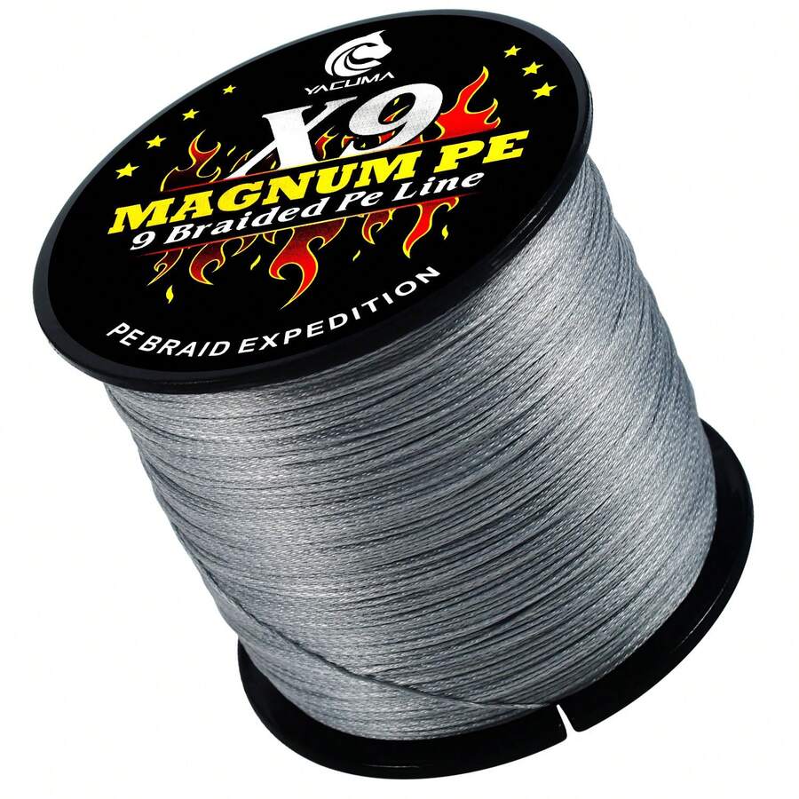 YACUMA Polyethylene Material Wear-Resistant 9X Strand Braided PE Fishing Line 500M-546YDS Suitable For Deep Sea, Boat Fishing, Lure Fishing And Various Fishing - Multicolor - View 1