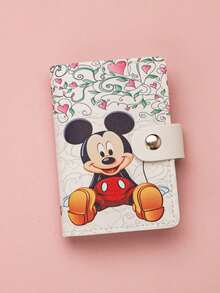 Mesuca Cute Wallet Soft PU Leather Material, Cartoon Retro Style Classic Character Print Multi-Color, Rectangular Shape Coin Card Storage - Multicolor - View 4