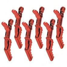 1pc Professional Crocodile Clip, Ideal Tool For Hairstylists In Salons And Barbershops, Suitable For Hair Cutting And Styling - Multicolor - View 7