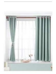 Adjustable Tension Rod - Stainless Steel Material, Plastic End Caps, Easy Installation, No Drilling Required, Suitable For Shower Curtains, Window Curtains, Door Curtains, Clothing Storage And Balcony Drying - Available In Silver, Black, White - Multicolor - View 8