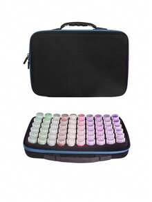 Portable Multi-Compartment Diamond Painting Storage Set, Includes 60/30-Grid Jewelry Bead Storage Box, Suitable For DIY Diamond Painting, Beading, Sequins And Accessories, Compact Tool Box, Ideal For Hobbyists And Professionals - Sets - View 12