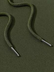 Men Hoodies - Army Green - View 8