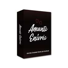 Amants Enivrés French Couple Drinking Card Game, 2-Player Interactive Tabletop Game For Couples And Spouses, Perfect For Date Night, Home Leisure, Parties And Short Trips, Fun Drinking Challenges With Diverse Interactive Tasks To Bring Partners Closer And Create A Romantic Atmosphere, Adding Freshness To Your Daily Life Together - Multicolor - View 2