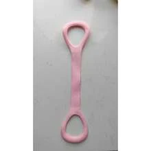 8-Shaped Resistance Band With Non-Slip Handles, Multi-Functional Yoga Stretcher, Portable Home Fitness Pull Rope For Shoulder Back Arm Waist Leg Workout, Random Color Shipment - View 10