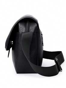 1pc Minimalist Shoulder Bag Men's Crossbody Large Backpack - Korean Style Crossbody Bag Men's - Casual Large Capacity Messenger Bag - Multicolor - View 9