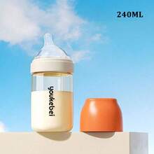 Botol Bayi PPSU, Botol Bayi Kaca Premium Aliran Lambat/Sedang, Mudah Beralih Antara ASI dan Botol, 0+ Bulan, Unisex, 1 Kemasan - MultiWarna - View 16