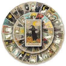 Cat Rule The World Tarot Cards, Mysterious Cat Cards For Beginners, 78 Cards, Divination Game, Gift For Cat Lovers, Party Interactive Game, Collector's Edition Card Deck, With Guide Manual - Multicolor - View 7