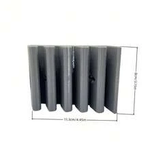 1 cái giá treo nắp nồi gắn tường nhiều ngăn, giá lưu trữ nhà bếp tiết kiệm không gian, giá đỡ nắp hộp chắc chắn, kèm phụ kiện lắp đặt, nhiều màu lựa chọn - Xem 5