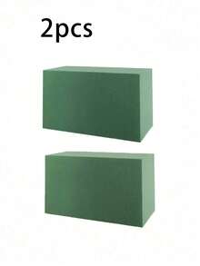 1/2/4pcs Dual-Use Floral Foam Bricks, Dry And Wet Use, Green Polystyrene Foam Blocks, Suitable For Floral Arrangements, Plant Decor And Handmade Crafts, Such As Spring Floral Arrangements And Handmade Crafts - Multiple Styles - View 7