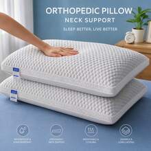 Water-Based Square Neck Support Pillow, Adjustable Firmness Sleep Pillow, Breathable Quilted Pillowcase Bed Pillow, Suitable For Side And Back Sleeping, Bedroom Nighttime Rest - Cooling Pillow - View 10