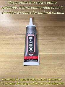 1pc Multi-Size B7000 Clear Glue, Waterproof Strong Adhesive, Jewelry Repair Glue, Hair Accessories Brooch Rhinestone Bonding, DIY Craft Tools, Phone Screen Repair Glue, General Purpose Household Adhesive - B-7000 - View 10
