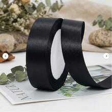 Uiewefy 1 Inch Multicolored Satin Ribbon, 25 Yards, For Bows, Gift Wrapping & Wedding - Multicolored - View 15