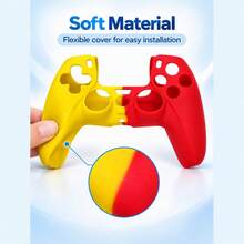 Compatible With PlayStation 5, Anti-Drop Controller Protective Case, Anti-Slip, Anti-Sweat, Anti-Dust, Anti-Scratch, Better Grip, Enhance Gaming Experience, Valentine's Day Confession/All-Season Romantic Gift - View 8