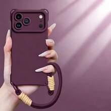 Phone Protective Case With Lanyard Compatible With Iphone 11 1 2 13 14 15 16 1 7 18 18 Pro 18 Pro Max - Cherry Red + Lanyard - View 4