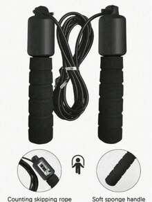 Multi-Piece Small Home Fitness Equipment Set, Jump Rope, Grip Strengthener, Push-Up Support, Muscle Training - Multicolor - View 8
