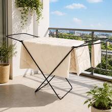 Telescopic Clothes Drying Racks - noir - Voir 4
