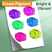 12/18/24/36 Colors Of Acrylic Painting Pigments + Palette, Suitable For Painting Pigment Sets And Tool Supplies. - Transparent - View 8