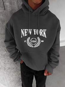 Men Hoodies - Dark Grey - View 1