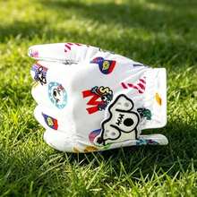 Teenager Golf Gloves Anti-Slip Breathable Durable Cartoon Cute - Black - View 3
